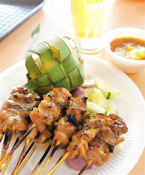 old airport road food centre satay